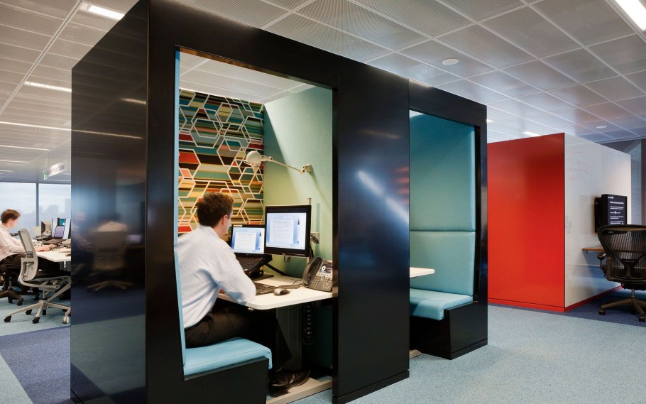 Офис боксы в интерьере