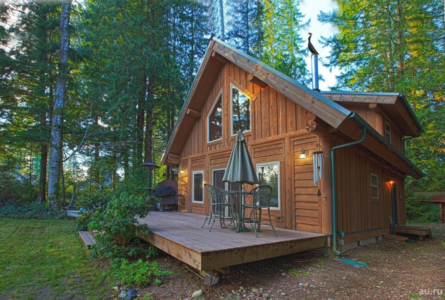 Деревянный домик