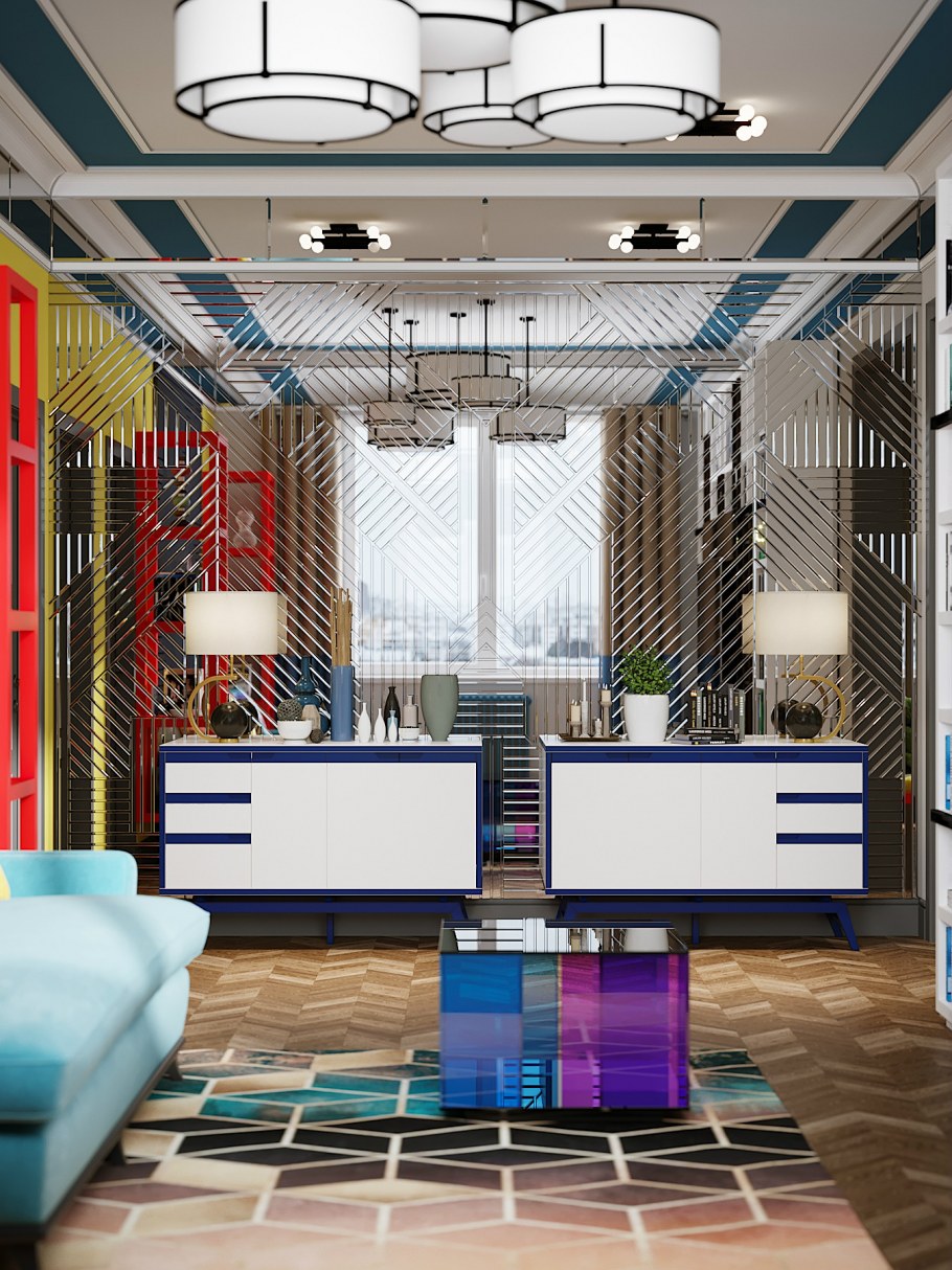 Офис в стиле эклектики