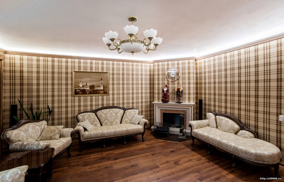 Тартан - Шотландская клетка в интерьере