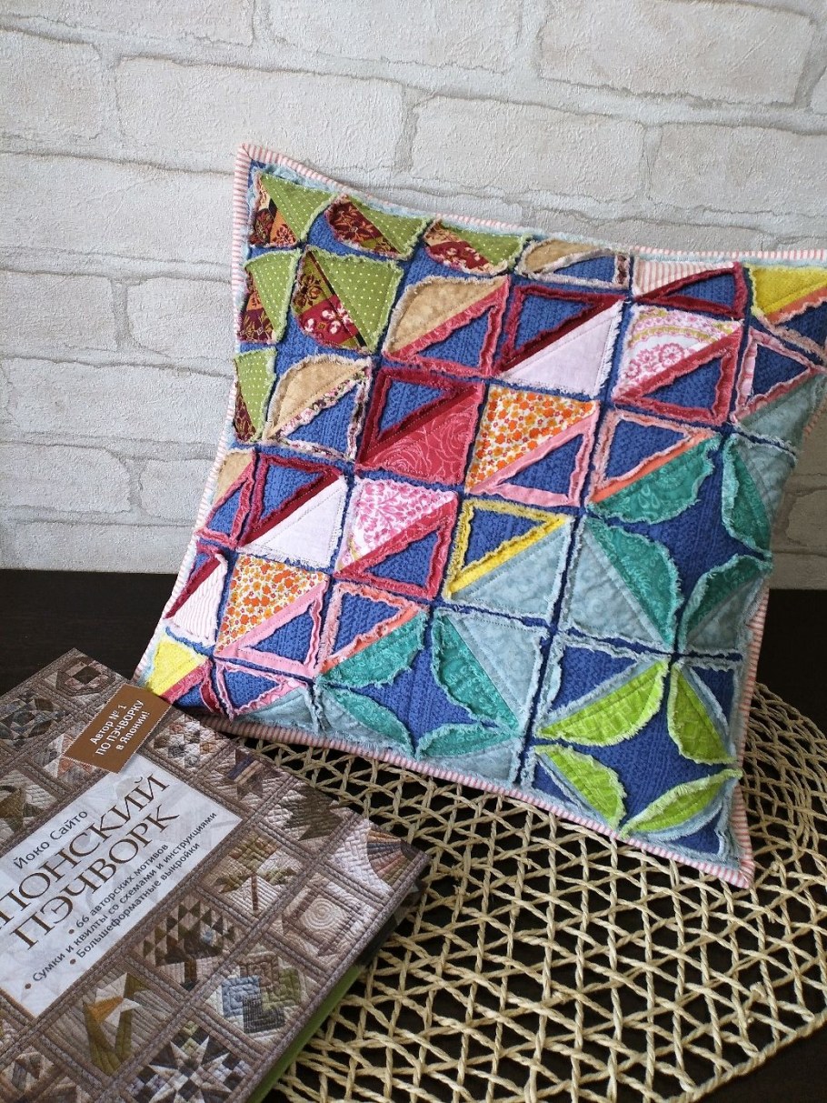 Дрезденская тарелка лоскутное шитьё