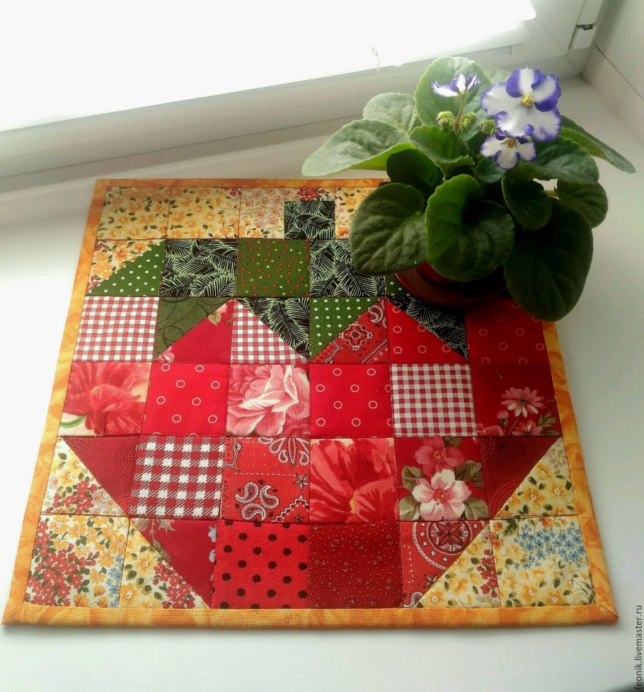 Подушки в стиле пэчворк