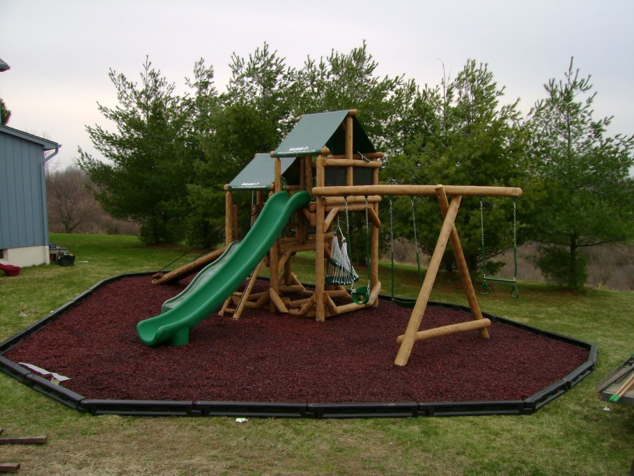 Щепа для детских площадок