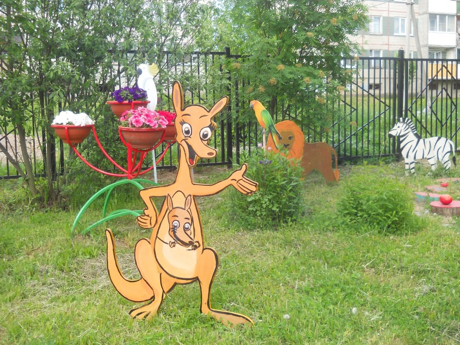 Фигуры из фанеры на детскую площадку