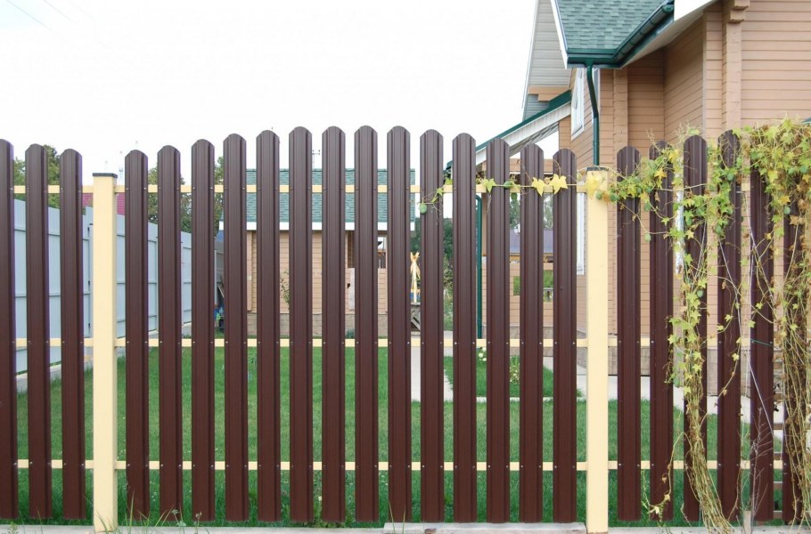 Габионовая изгородь