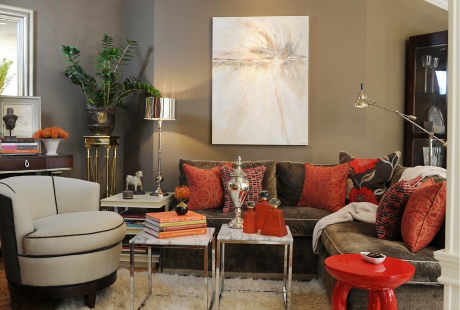 Тауповые оттенки в интерьере