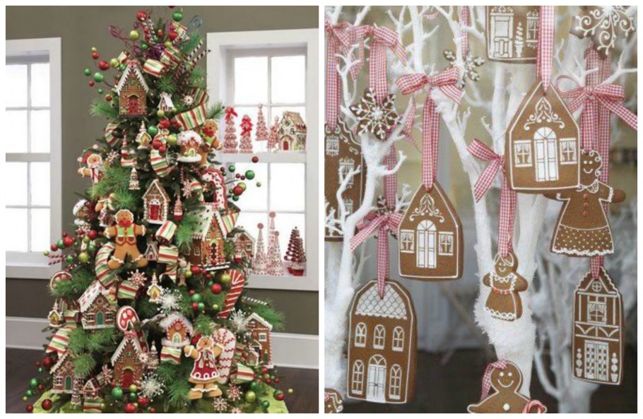 Елка на стене