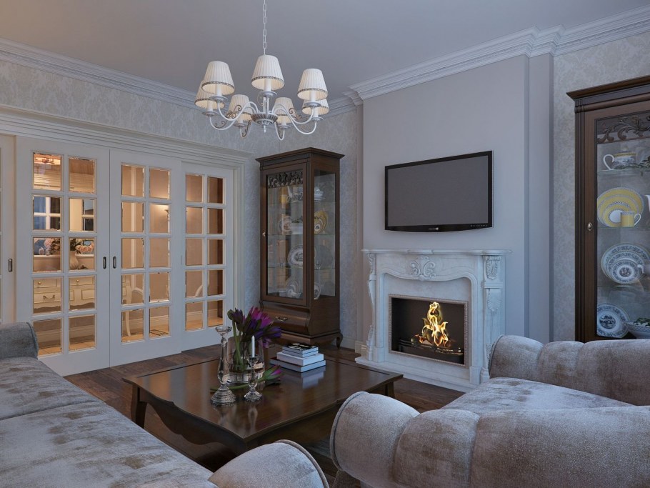 Камин Неоклассика арт деко