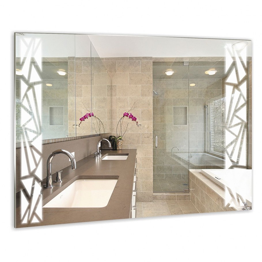 Зеркало Mixline Альтаир 535*685 с полкой