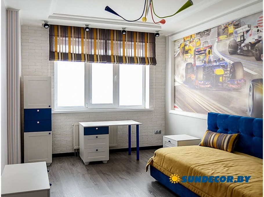 Шторы в комнату подростка