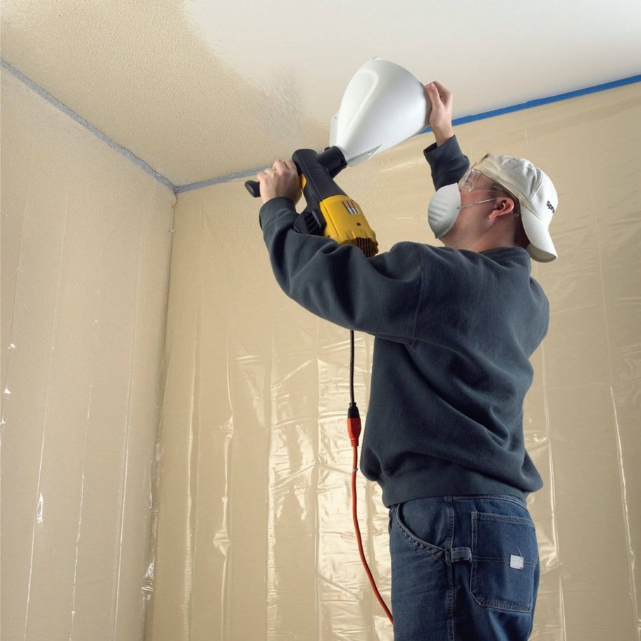 Крашеный потолок