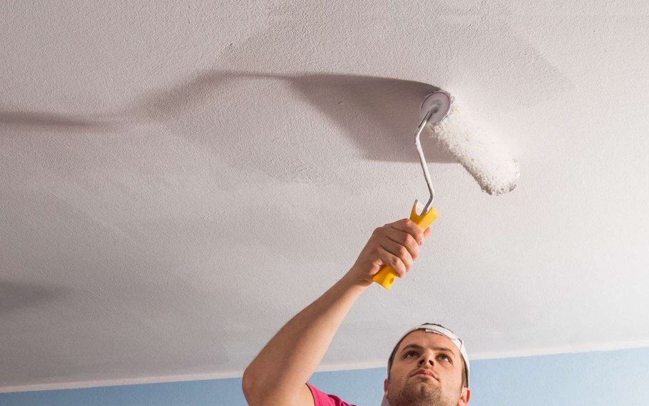 Обои на потолок