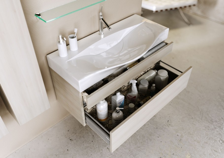 Тумба т9 под накладную раковину