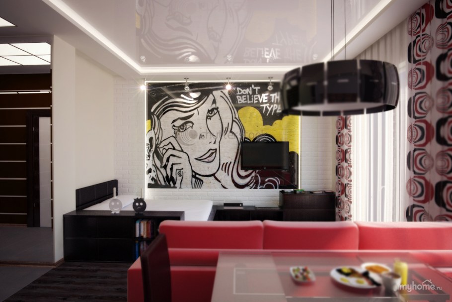 Авангардный интерьер