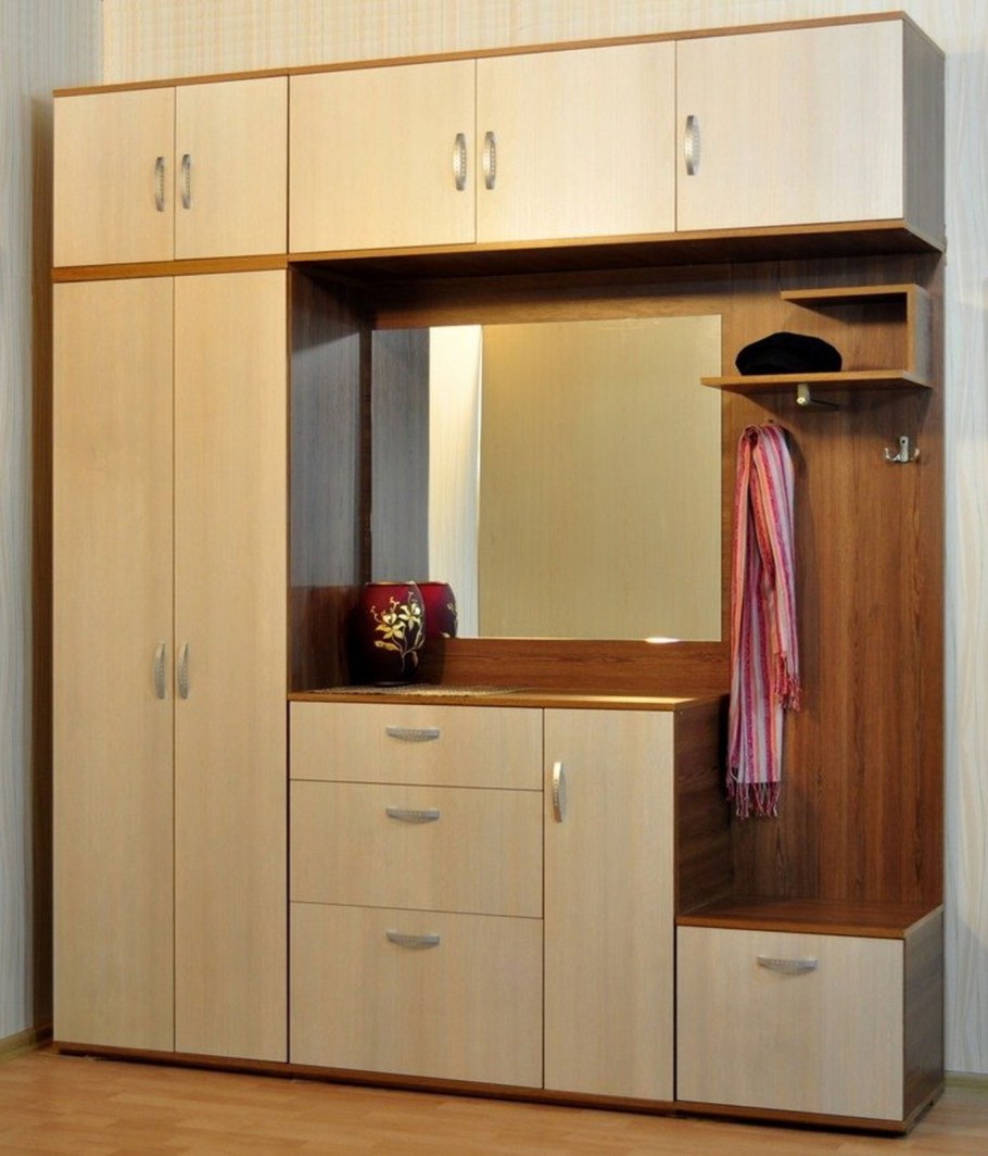 Антресоли в прихожей современный стиль