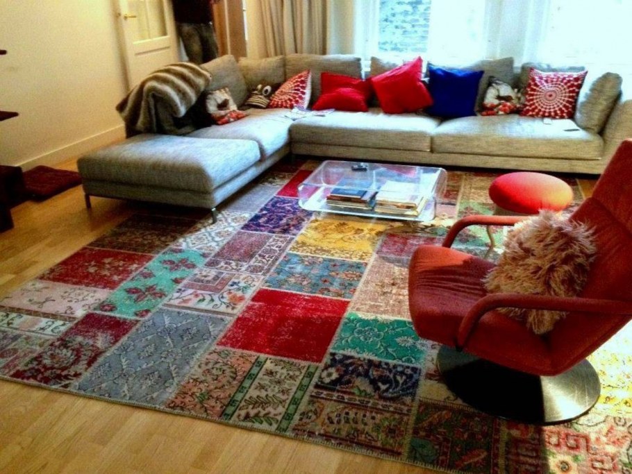 Винтажные ковры в интерьере