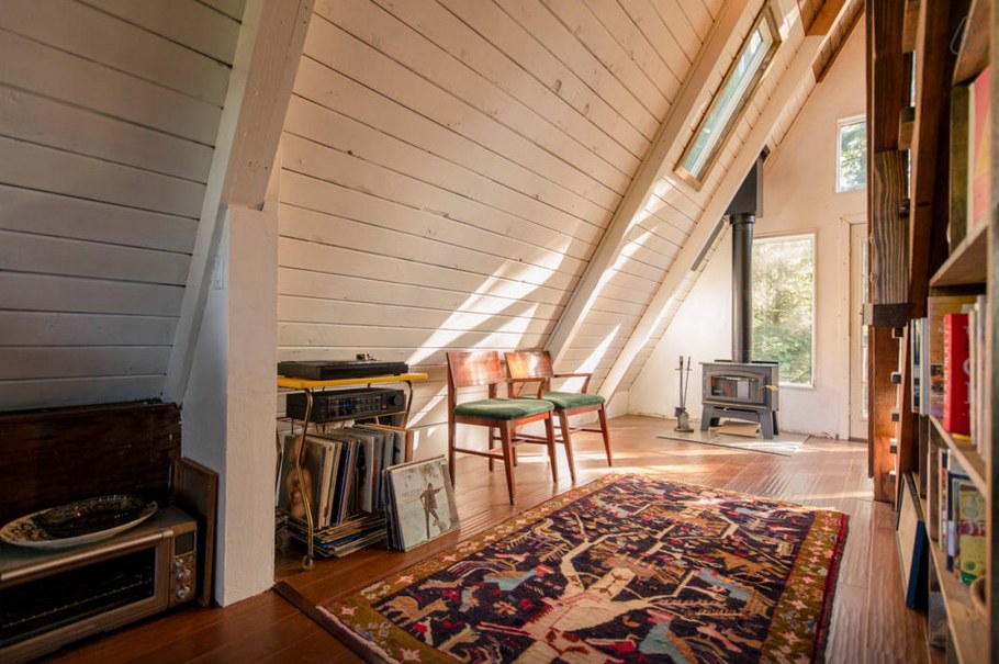 Дом шалаш интерьер