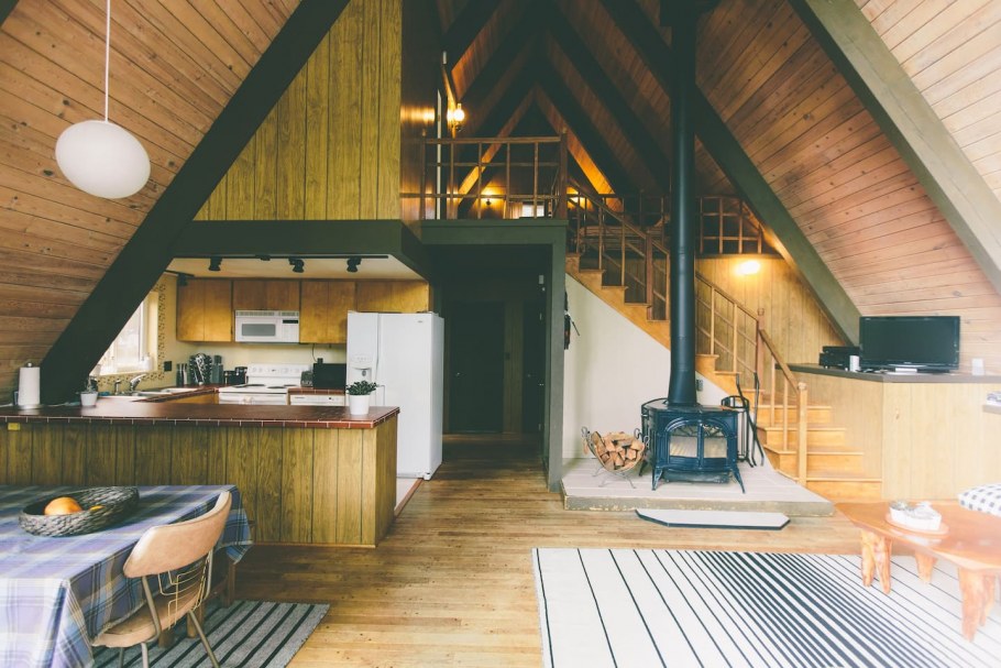 А образный дом интерьер