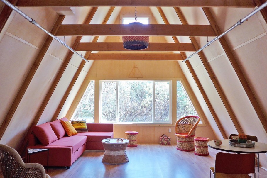 A frame дом интерьер