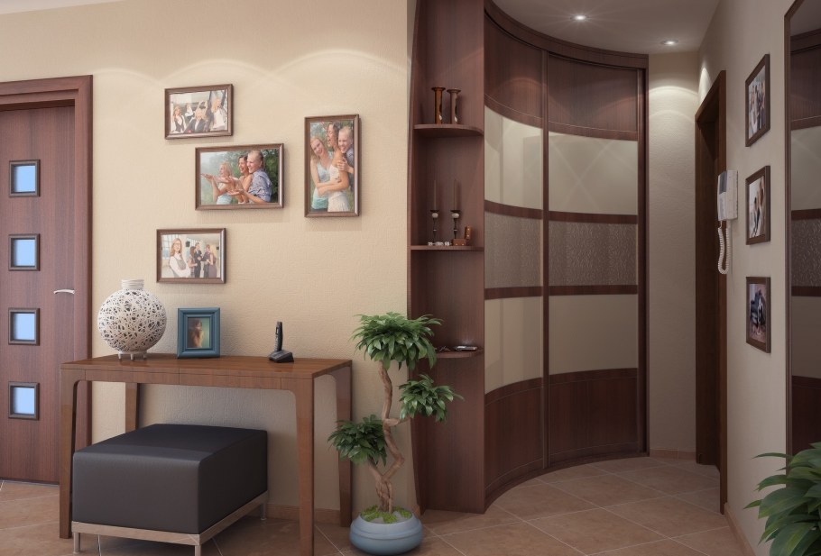 Шкаф для маленькой прихожей