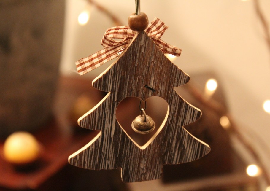 Елочные игрушки из дерева