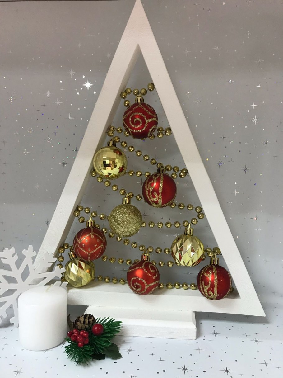 Деревянная елка