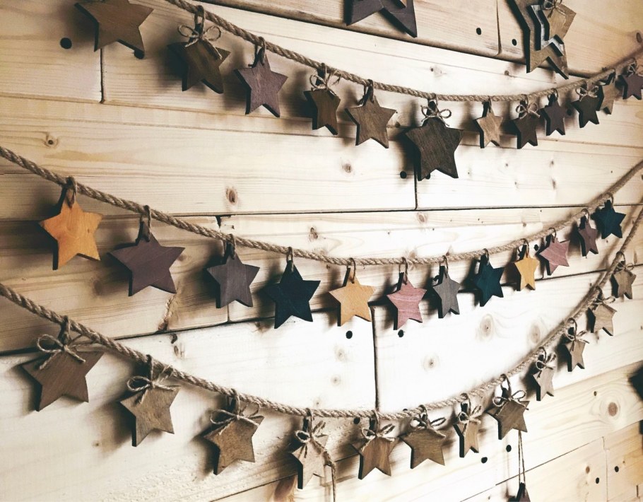 Гирлянда из фанеры