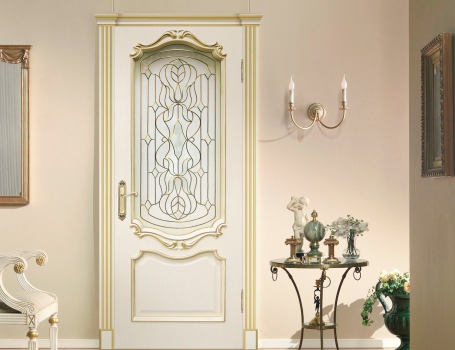 Двери Виктория Афродита белый ясень