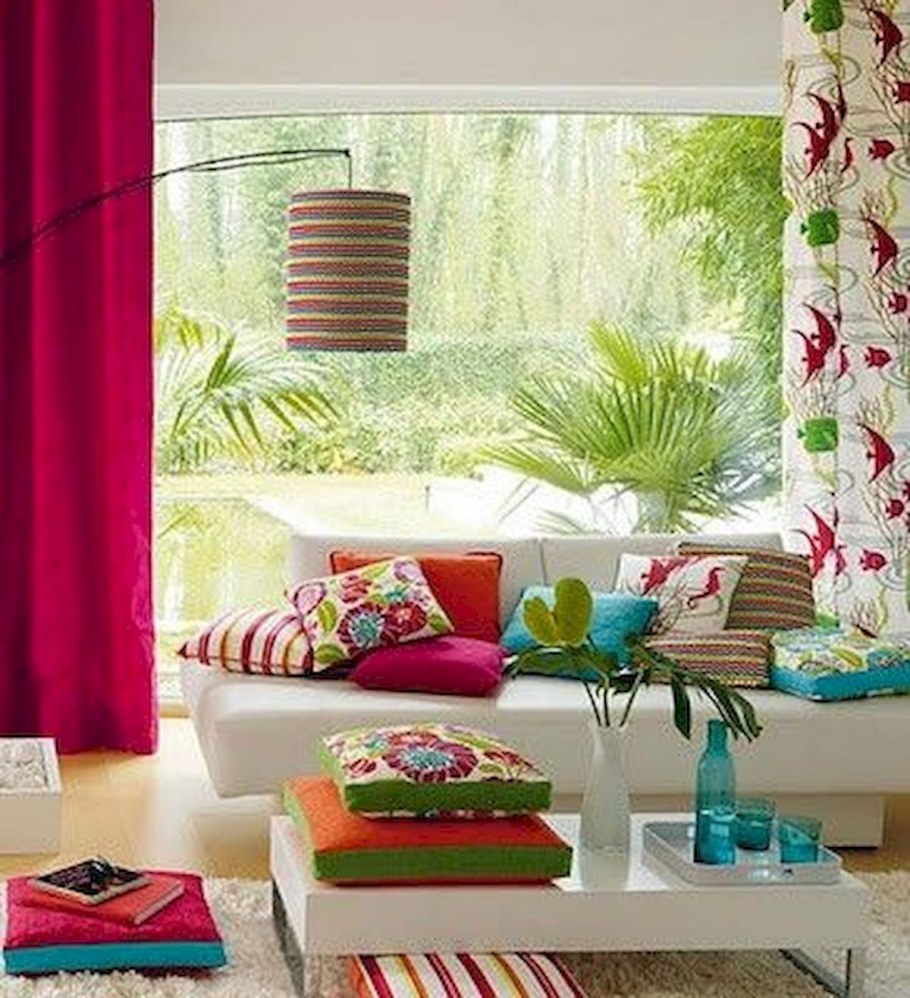 Полоска в интерьере прихожей