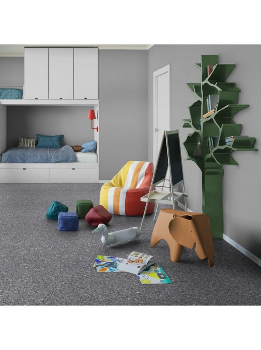 Линолеум Титан Чикаго 1 в интерьере