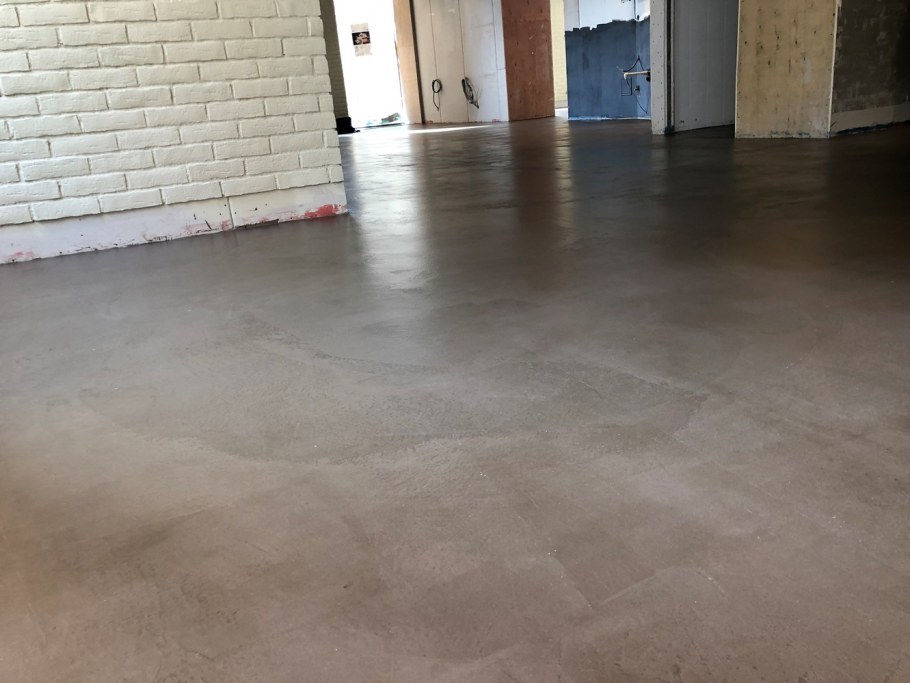 Полы микроцемент лофт