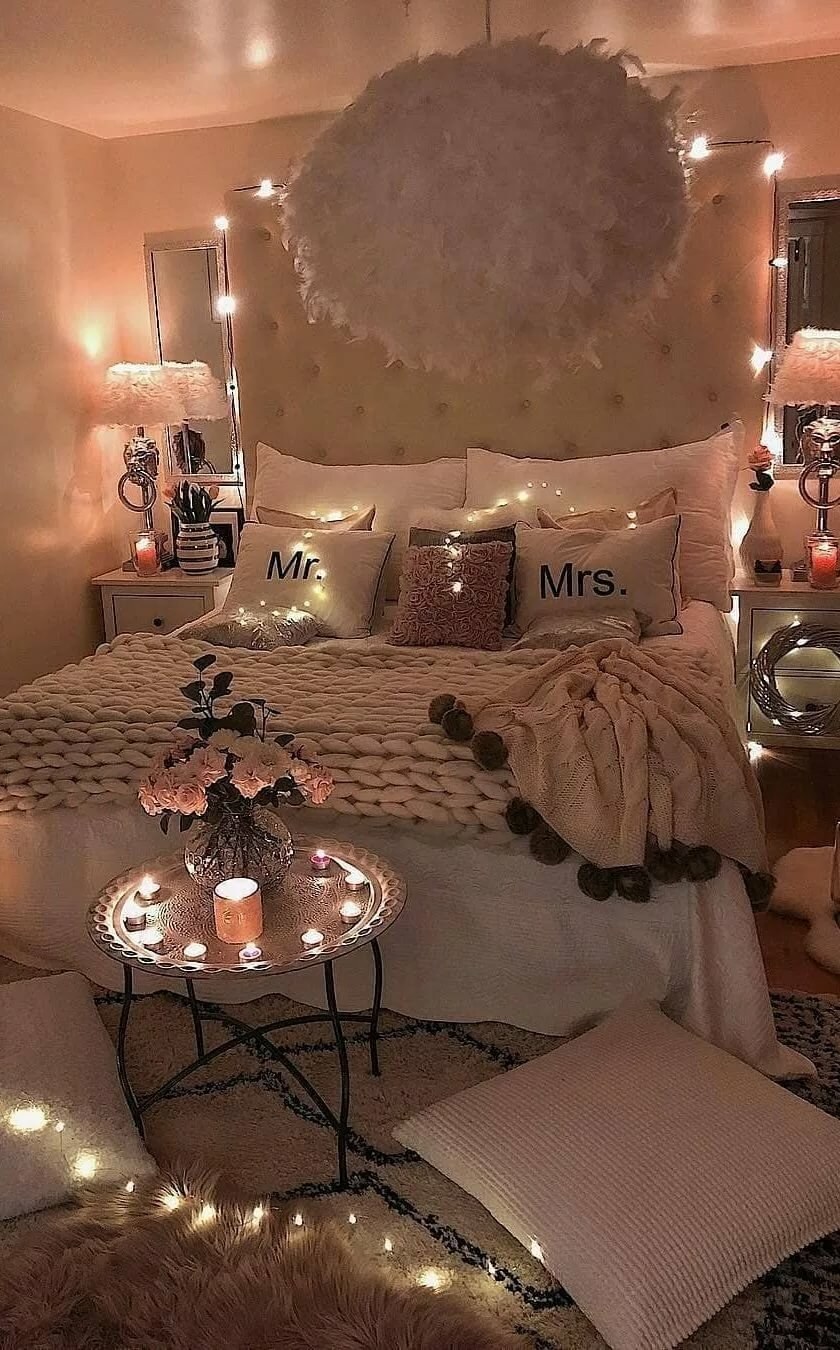 Романтическая спальня