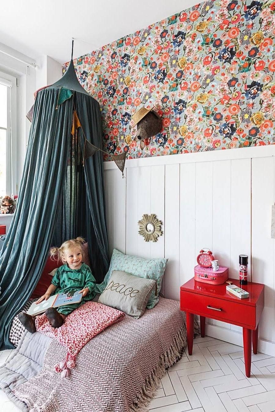 Детская в стиле бохо Сканди