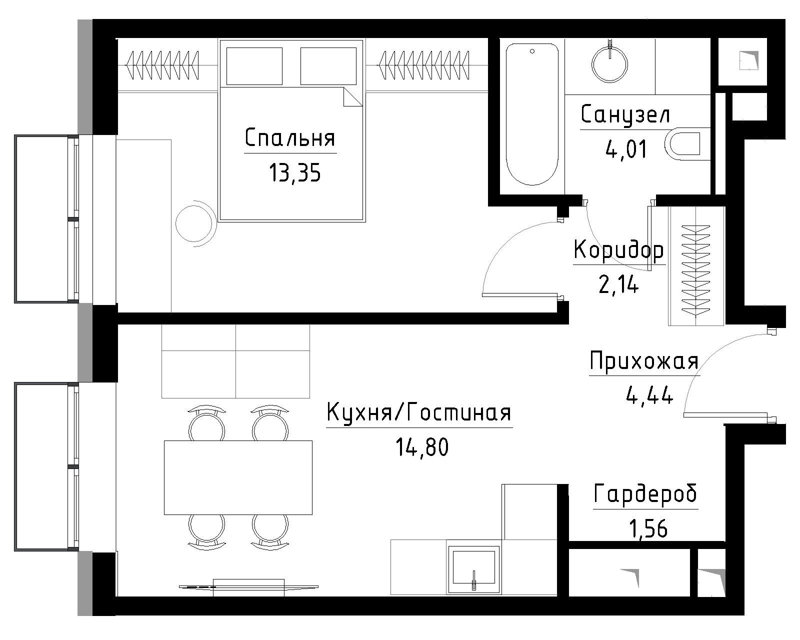 Дизайн квартиры метрополия