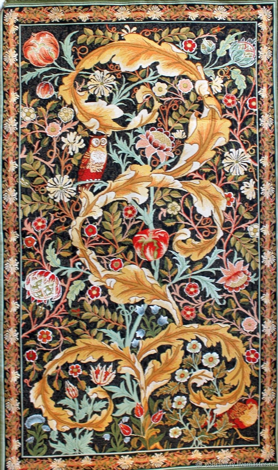 Вильям Моррис гобелены