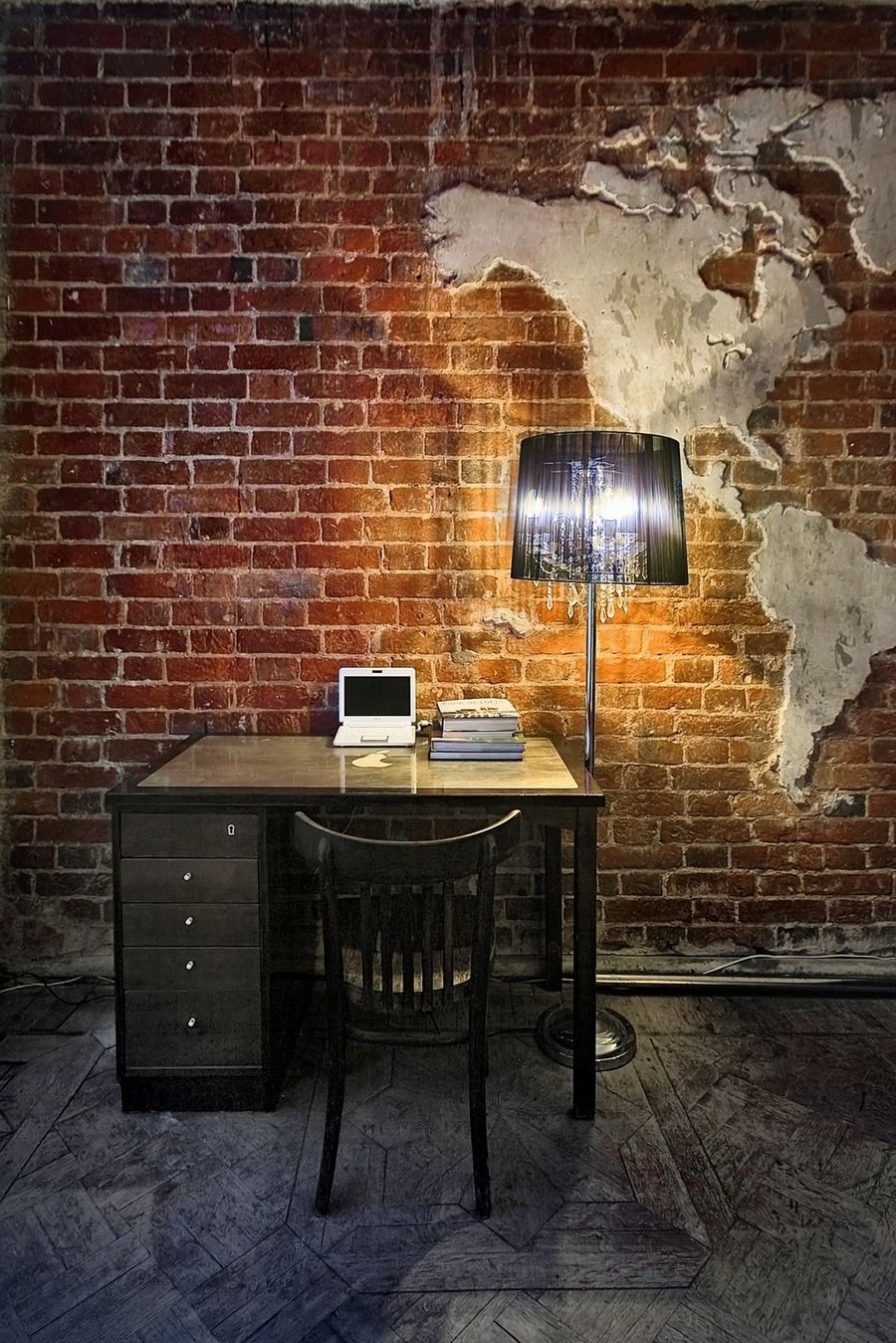 Кирпич в стиле лофт