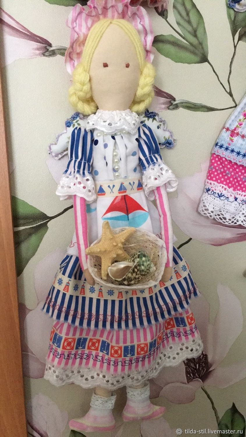 Интерьерная кукла Тильда