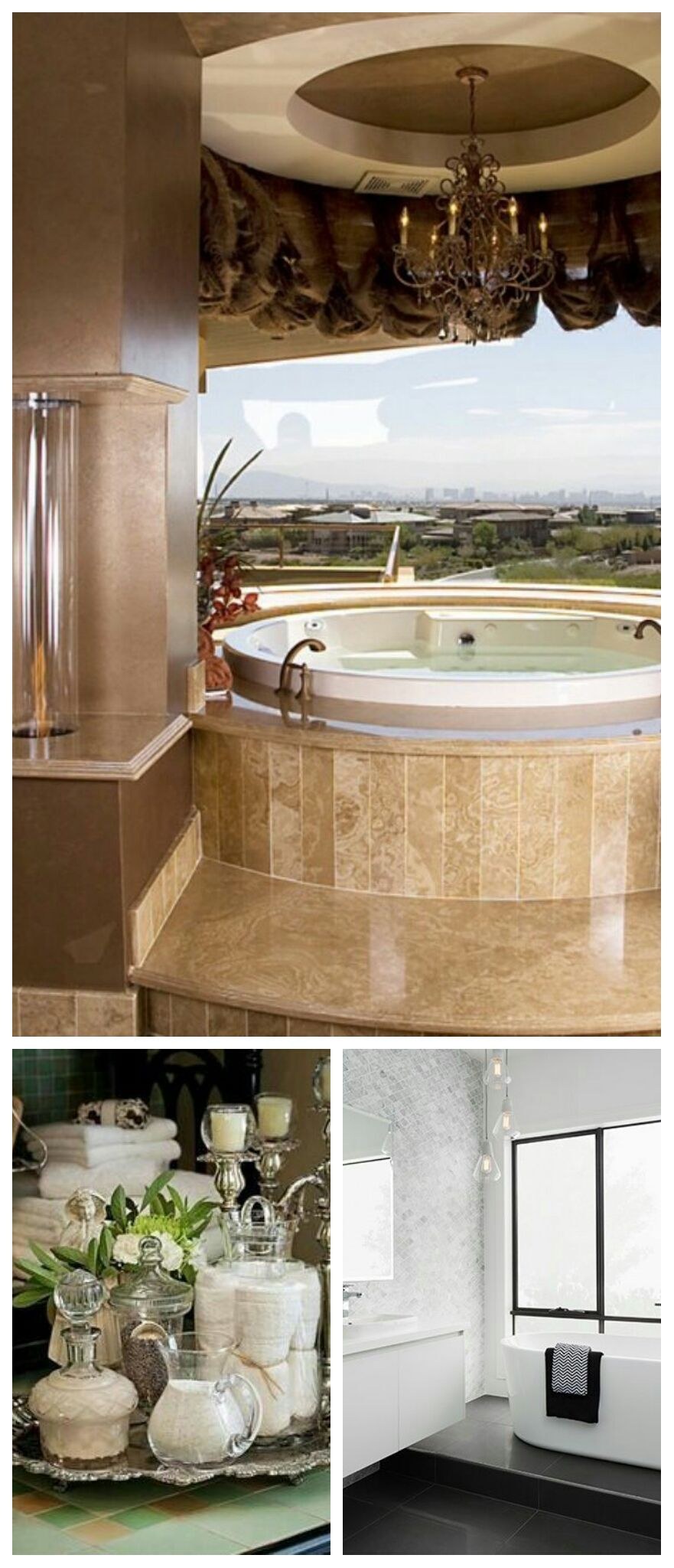 Дизайнерская ванная комната с джакузи