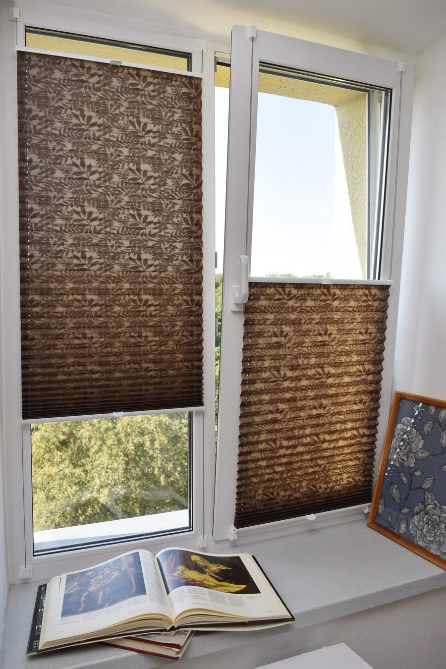 Жалюзи плиссе снизу вверх