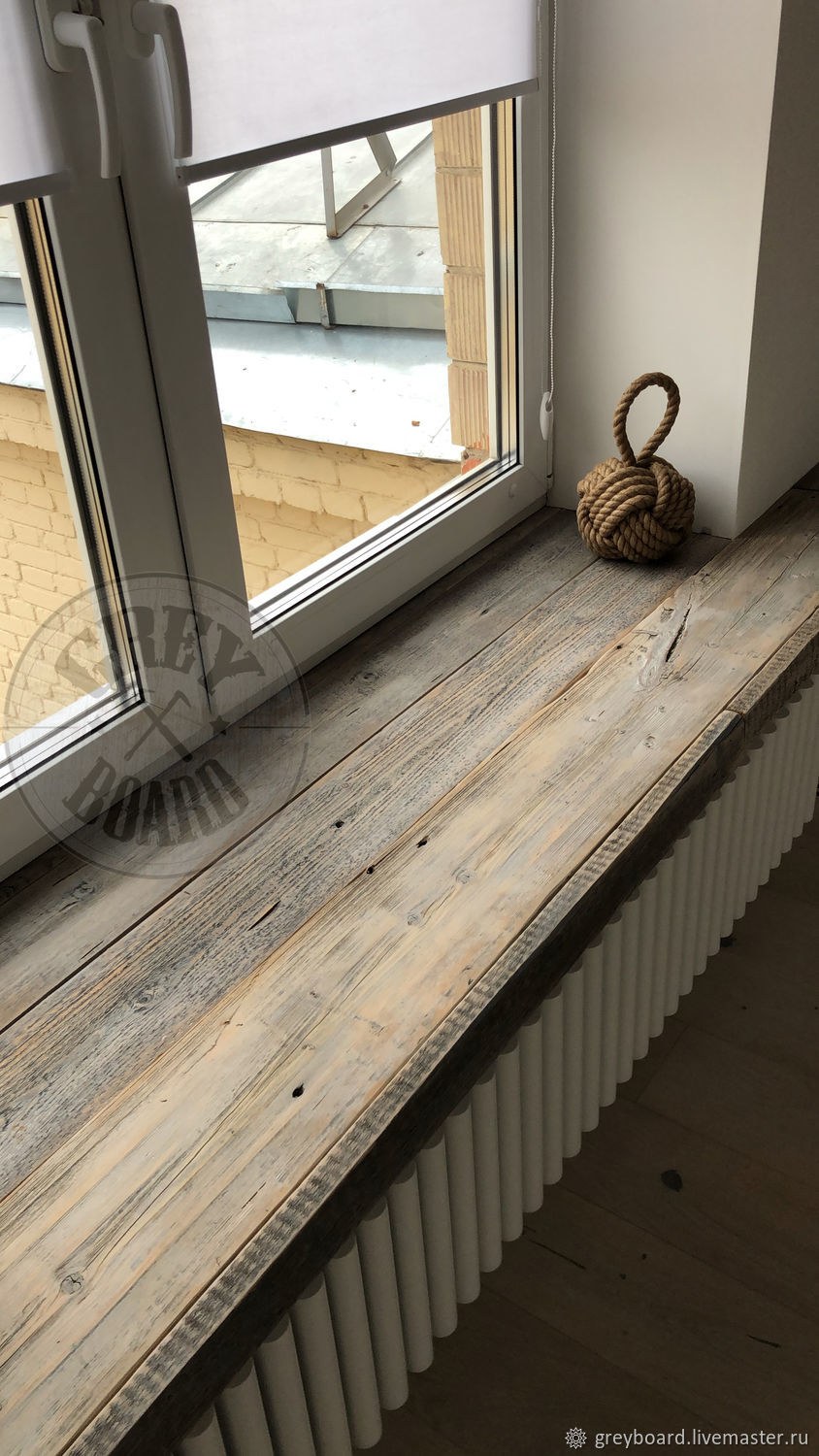 Деревянные подоконники в интерьере