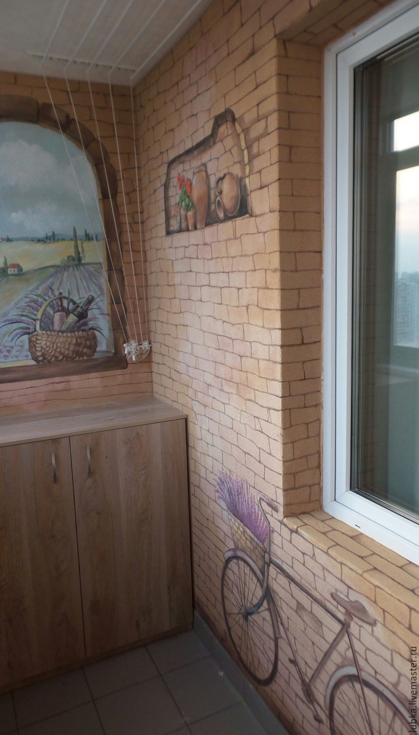 Декор лоджии