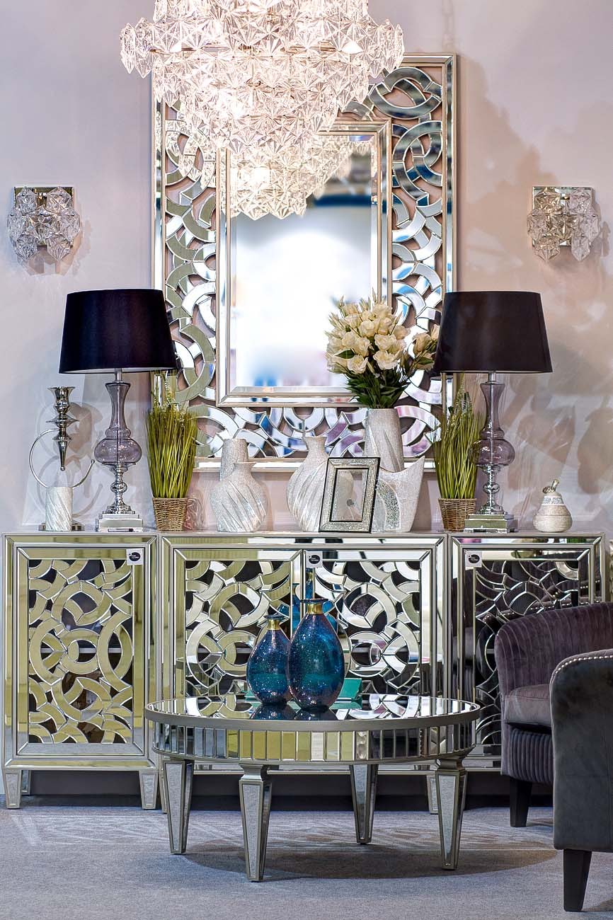 Garda Decor зеркальный столик
