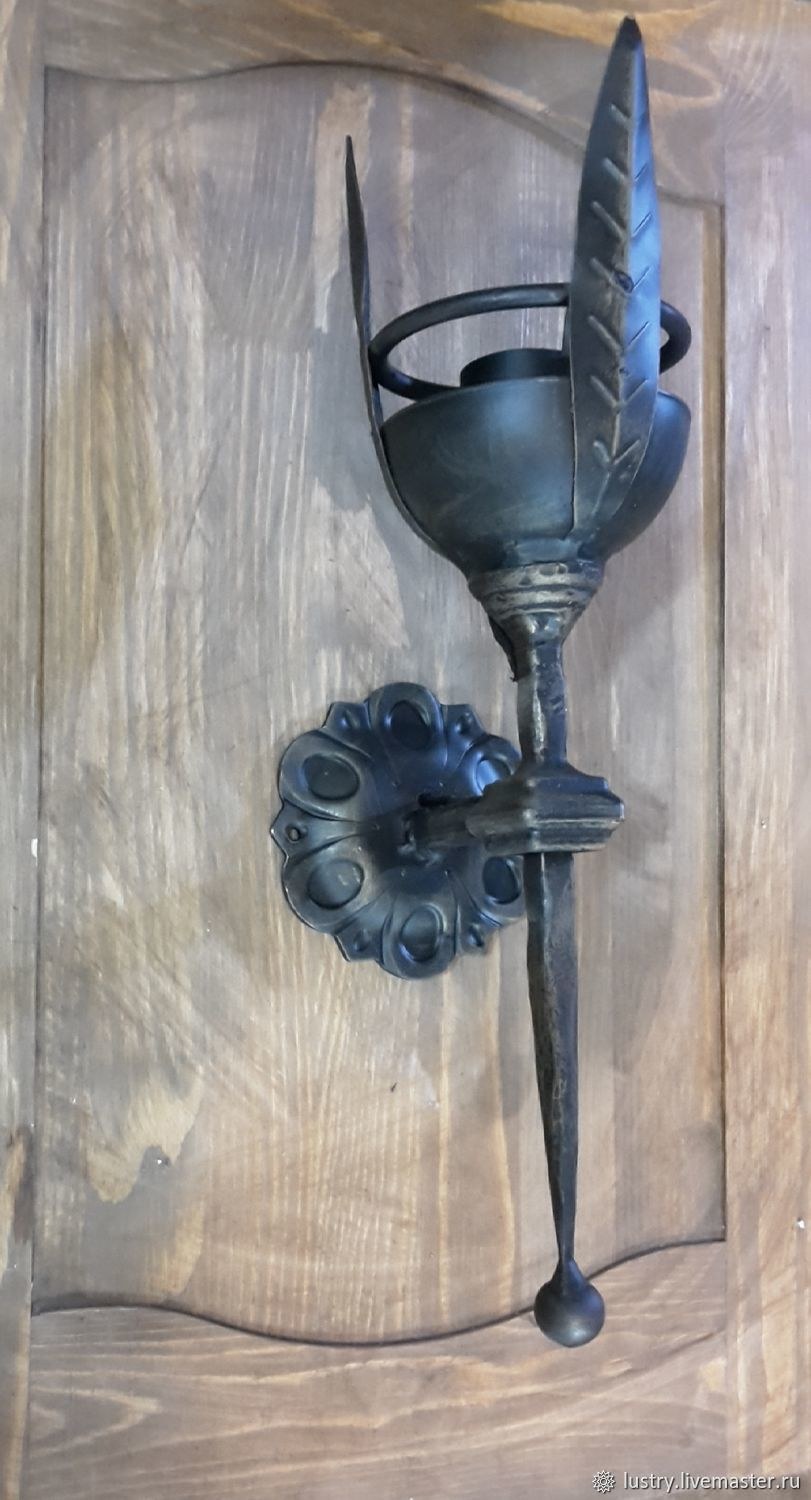 Светильник бра факел