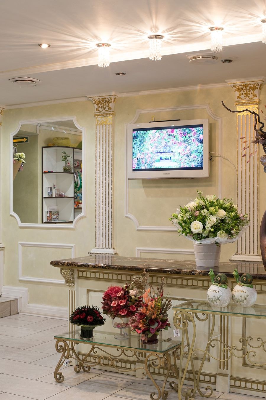 Интерьер цветочного магазина