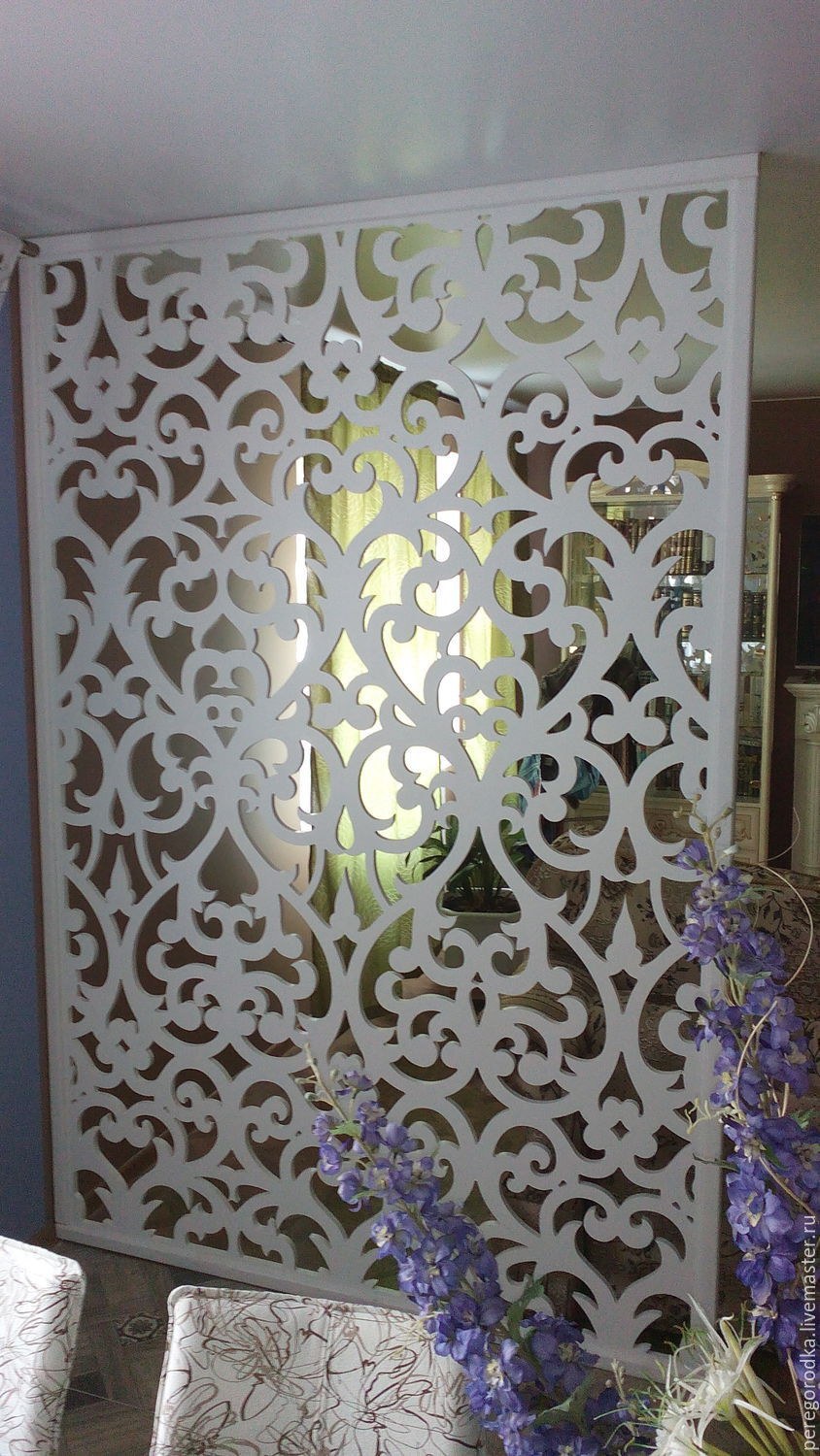 Резные перегородки для зонирования