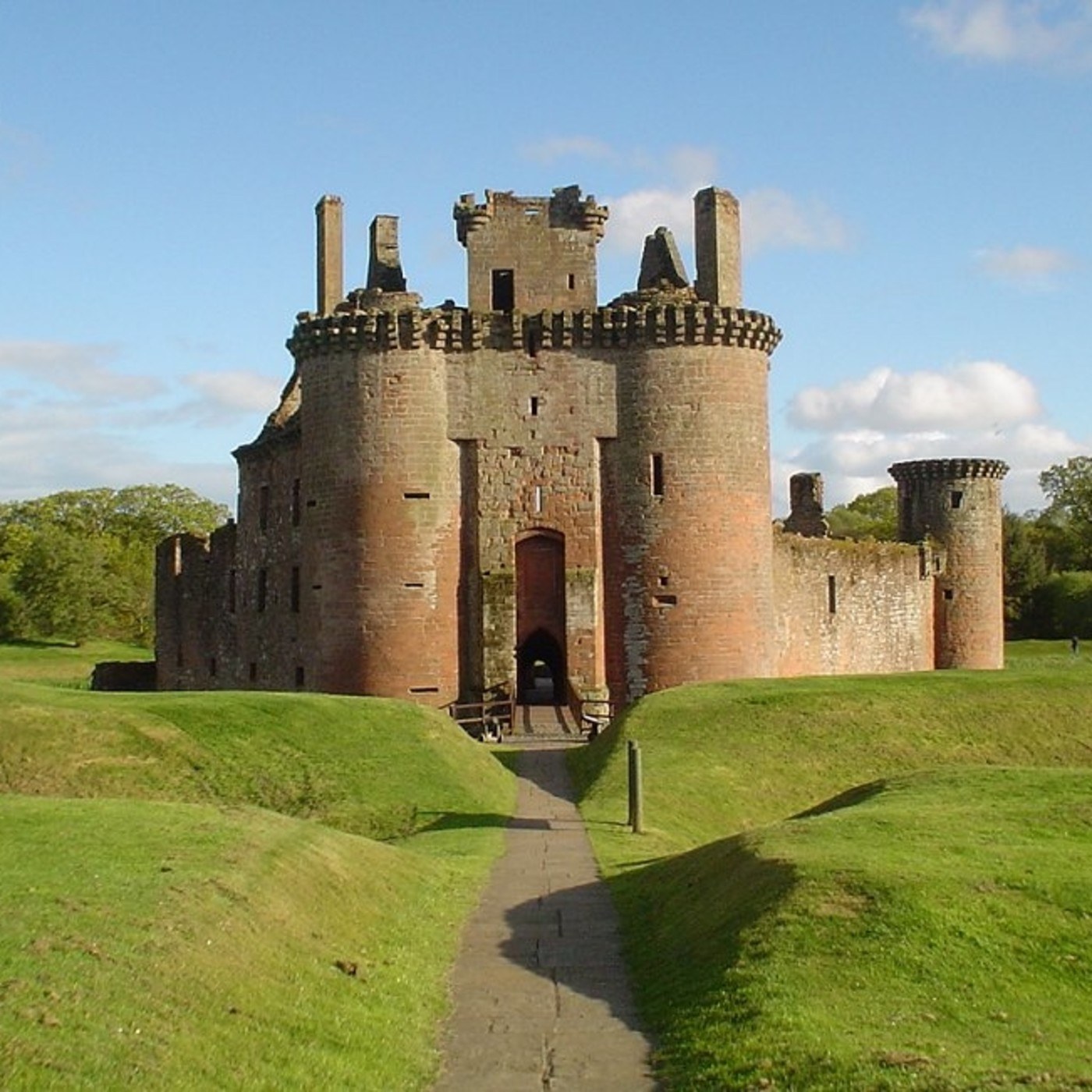 Замок карловери, Шотландия