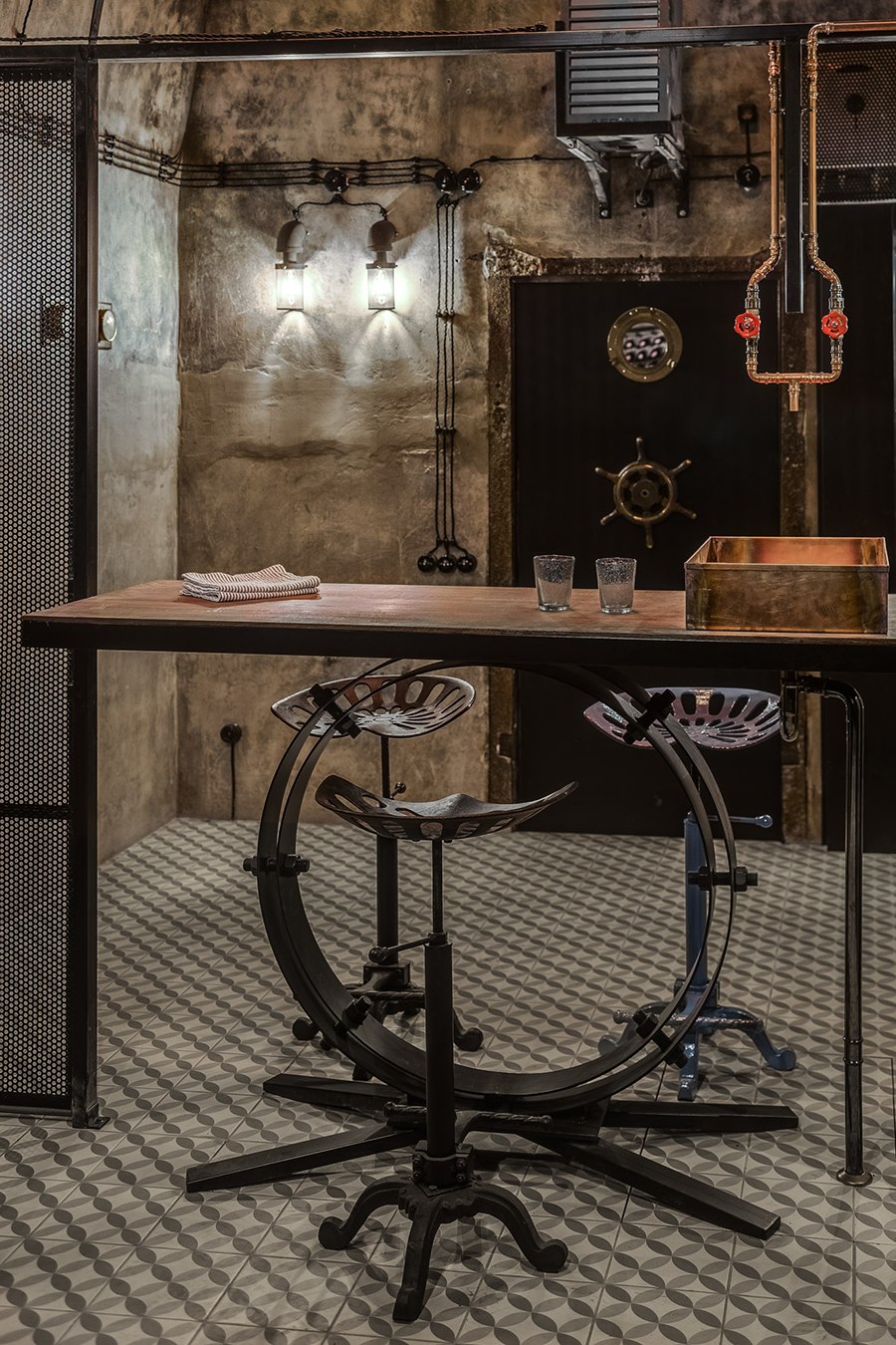 Стиль Steampunk в интерьере