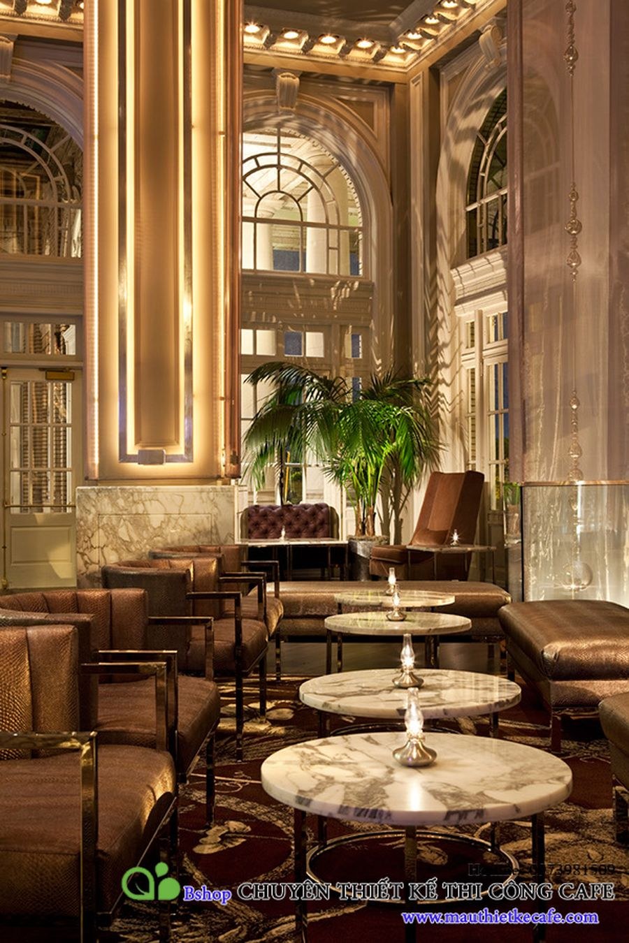 Рестораны с роскошным интерьером