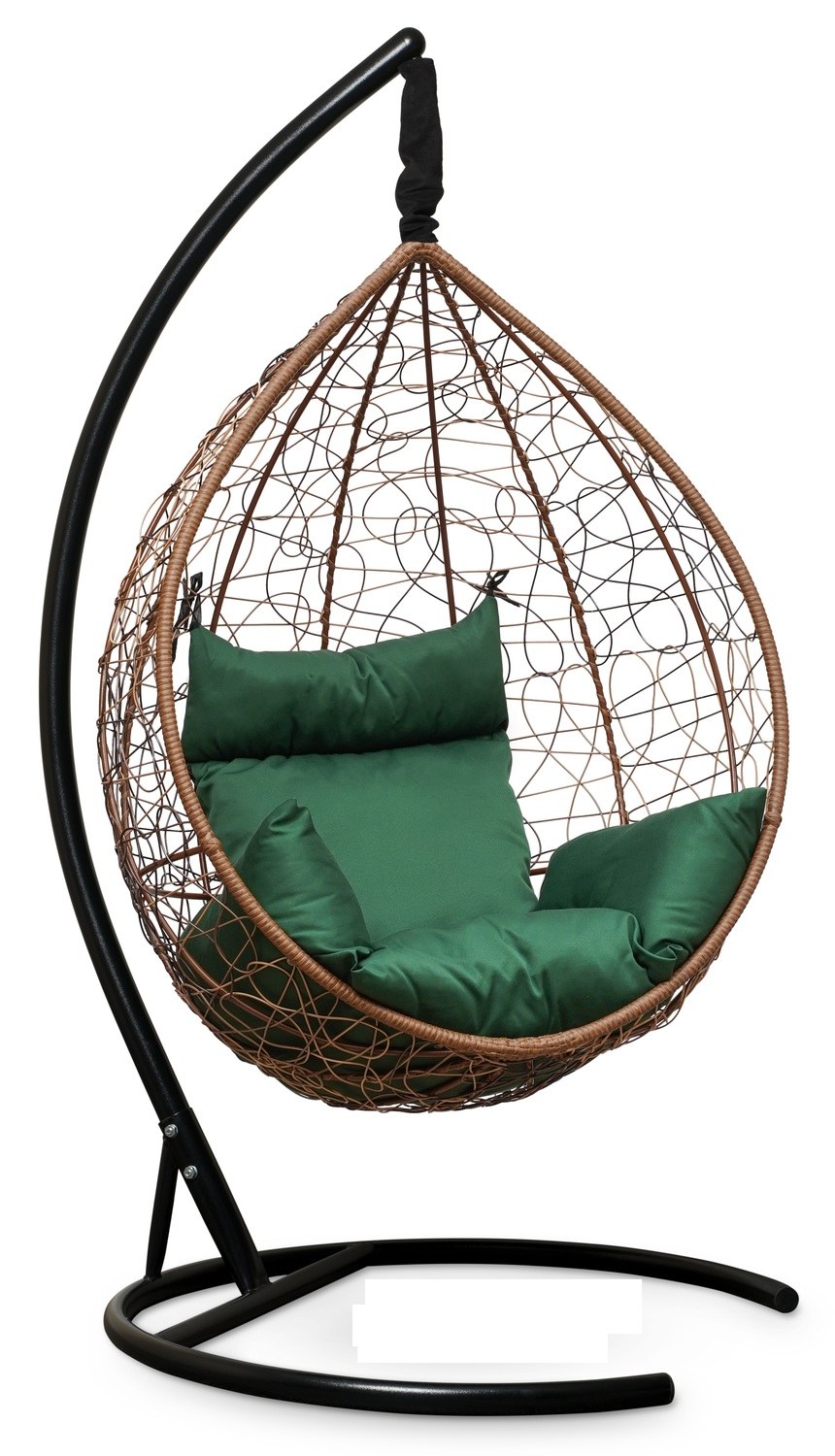 Двойное подвесное кресло BIGARDEN Gemini Brown