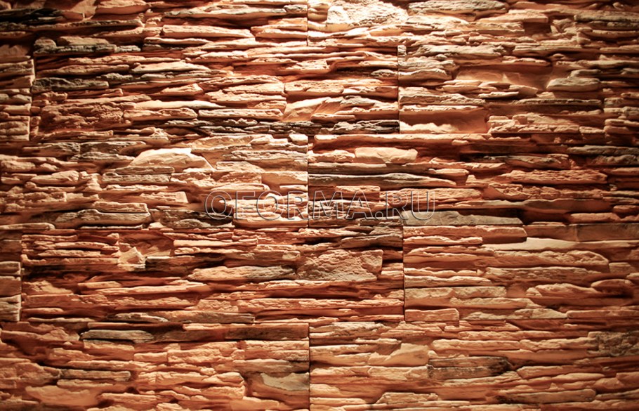 Гипсовая плитка кирпич в интерьере